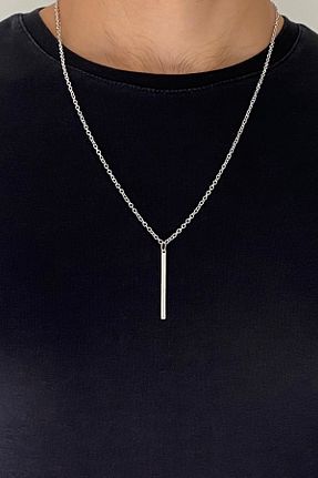 گردنبند جواهر مردانه Wish Silver Aksesuar - کد 140468675