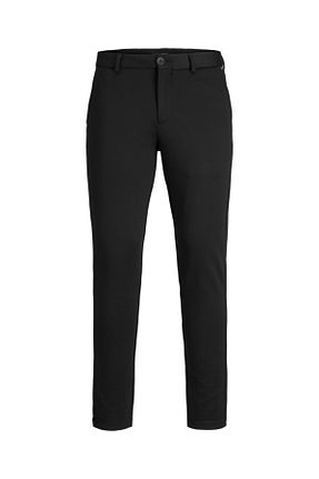 شلوار مشکی مردانه پنبه ای Jack & Jones - کد 37799195