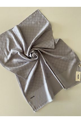 شال طوسی زنانه پلی استر Aker - کد 141137545