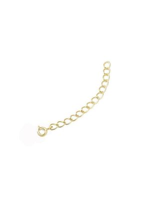 گردنبند نقره طلائی زنانه کد 122938288