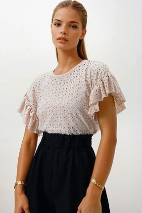 بلوز رنگی زنانه Ajurlu VAGGON - کد 950580316