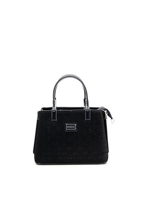 کیف دستی مشکی زنانه سایز متوسط Silver Polo - کد 273955191