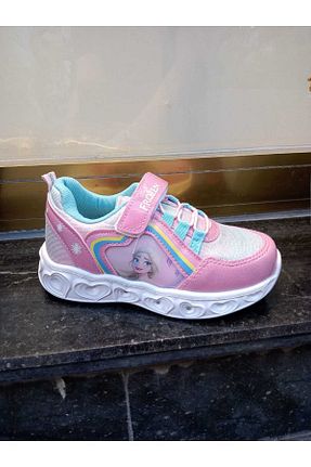 کفش اسنیکر صورتی بچه گانه چسبی pediashoes - کد 957964475