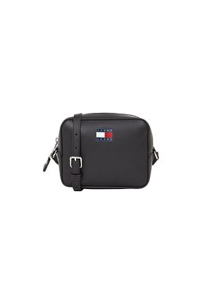 کیف دوشی مشکی زنانه چرم مصنوعی Tommy Hilfiger - کد 883229804