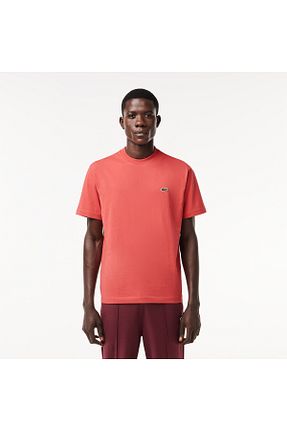 تیشرت صورتی مردانه رگولار Lacoste - کد 966188345