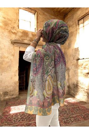 شال رنگی زنانه Baştacı - کد 968813502