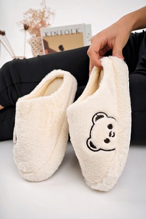دمپائی خانگی رنگی زنانه مخملی N MODA - کد 969538003