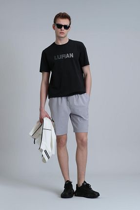 شلوارک و برمودا مشکی زنانه رگولار Lufian - کد 837898224