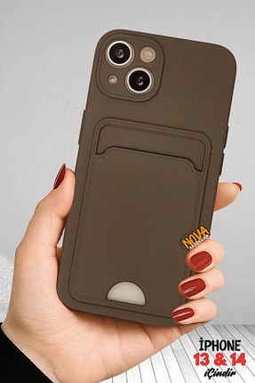 کاور و قاب قهوه ای iPhone 13 cepmoda - کد 950314381