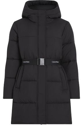 کاپشن مشکی زنانه پلی آمید Calvin Klein - کد 854070089