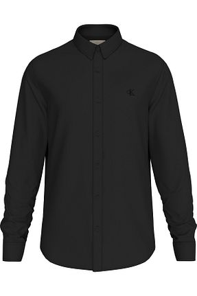 پیراهن مشکی مردانه یقه ایستاده Calvin Klein - کد 813217695