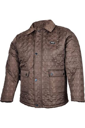 پالتو پشمی سایز بزرگ قهوه ای مردانه سایز بزرگ SURCO JEANS - کد 140454648