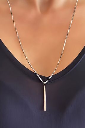 گردنبند جواهر زنانه Wish Silver Aksesuar - کد 140820540