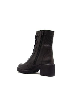 بوت / نیم بوت مشکی زنانه چرم خالص Castle Black - کد 141657408