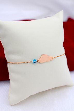 دستبند نقره صورتی زنانه 925 عیار Silver And Silver - کد 32942572