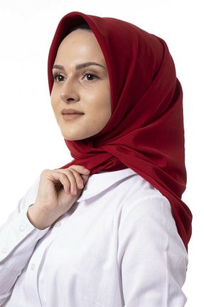 روسری قرمز 100 x 100 ALLURİNG - کد 143554343