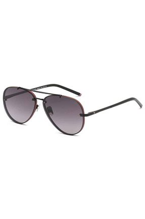 عینک آفتابی طوسی مردانه UV400 Vintage - کد 144102930