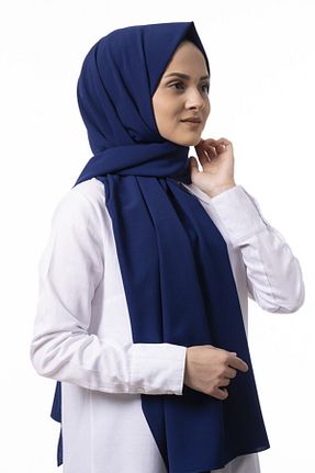 شال سرمه ای زنانه Medine İpeği trendbona - کد 144063993