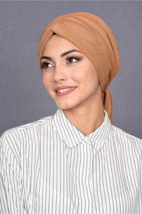 کلاه شنای اسلامی قهوه ای زنانه کد 144496867
