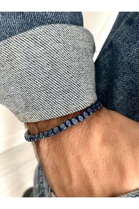 دستبند جواهر آبی مردانه منجق Padore Accessory - کد 144566628