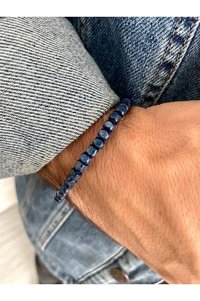 دستبند جواهر آبی مردانه منجق Padore Accessory - کد 144566628