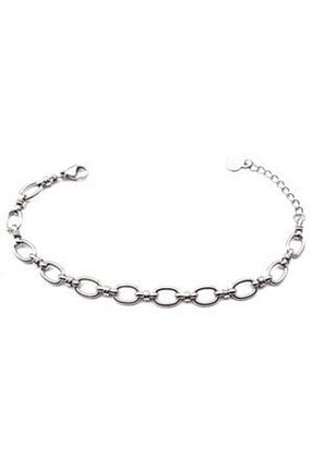 دستبند استیل (فولاد) سفید زنانه استیل (فولاد) Welch - کد 144648955