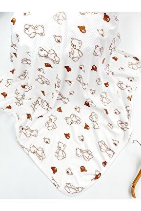 پتوی کودک و نوزاد قهوه ای تنفسی هوا OMY - کد 898899337