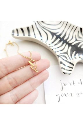 گردنبند نقره طلائی زنانه 925 عیار N!da Jewelry - کد 145545001