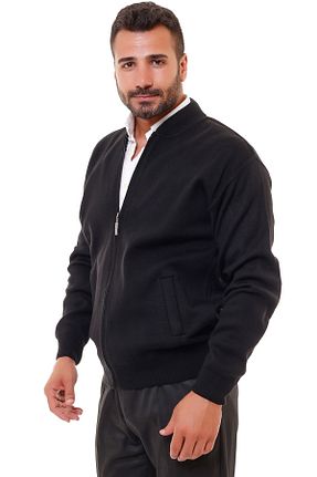 رویه مشکی مردانه اکریلیک KARBEY TRİKO - کد 47859800