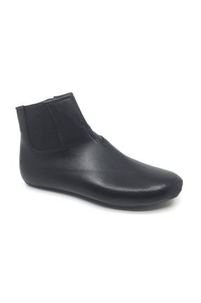 کفش کژوال مشکی زنانه چرم خالص Kulcu - کد 145029669