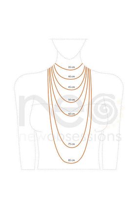 گردنبند طلا زرد زنانه 14 عیار myorogold - کد 98526159