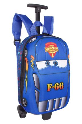 کیف مدرسه آبی بچه گانه پارچه نساجی 4 L کد 145808412