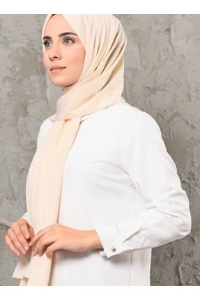 شال بژ زنانه Medine İpeği Ceylin - کد 54839987