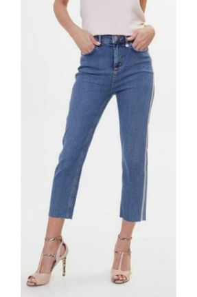 شلوار جین آبی زنانه فاق بلند جین کد 55285846