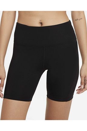 شلوارک و برمودا مشکی زنانه بافتنی Nike - کد 147975148