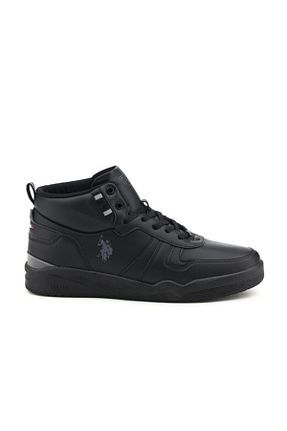 کفش اسنیکر مشکی مردانه بند دار U.S. Polo Assn. - کد 148411392