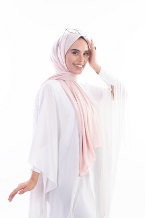 شال صورتی زنانه پنبه ای BijuHome - کد 148559169
