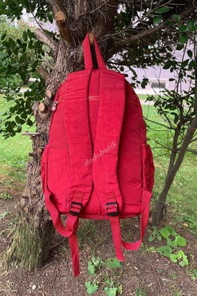 کیف مدرسه قرمز زنانه پارچه نساجی کد 147914784