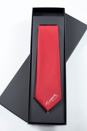 کراوات قرمز مردانه پارچه ای Gaffy - کد 69791796