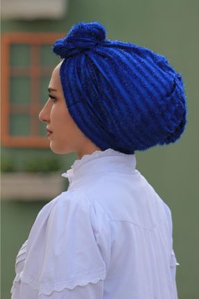 کلاه شنای اسلامی آبی زنانه کد 151557314