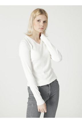 پلیور نباتی زنانه ساده Fashion Friends - کد 49866970