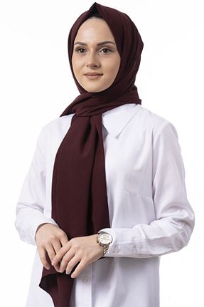 شال زرشکی زنانه Medine İpeği trendbona - کد 150583917
