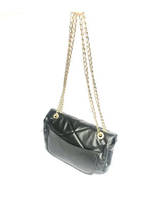 کیف دوشی مشکی زنانه چرم مصنوعی truvabags - کد 147043400