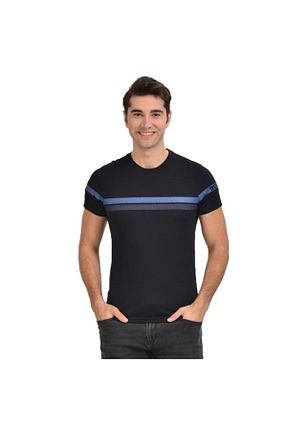 تیشرت مشکی مردانه رگولار Woolnat - کد 44818243