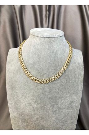 گردنبند استیل ( فولاد ) طلائی زنانه استیل (فولاد) BF Trend - کد 151134589