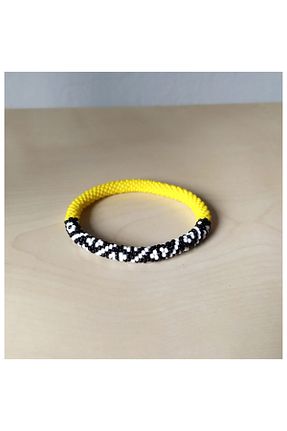دستبند جواهر زرد زنانه منجق Pötikare Butik Atölye - کد 151757090