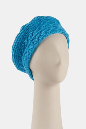 کلاه پشمی آبی زنانه پشمی pinknite - کد 152995759