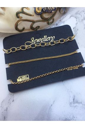 دستبند جواهر طلائی زنانه Accessories - کد 152953863