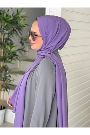 روسری بنفش 70 * 180 VALORSCARF - کد 153492278