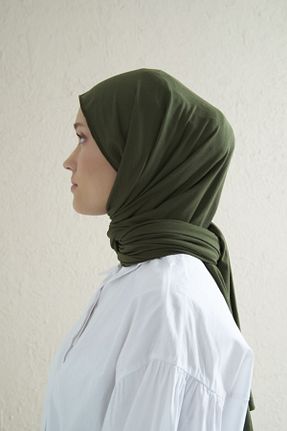 روسری خاکی پنبه ای Gülsoy - کد 96835433